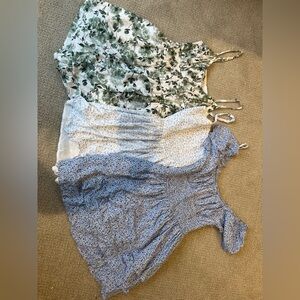 Hollister Floral and Patterned Women's Rompers Set